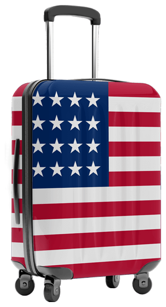 luggage delivery shipping to USA