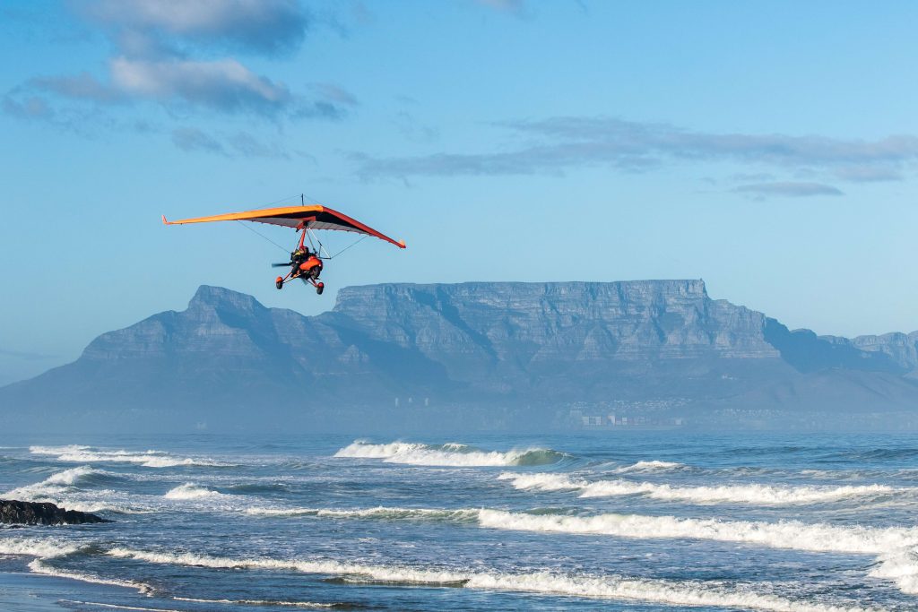 Hang gliding in South Africa